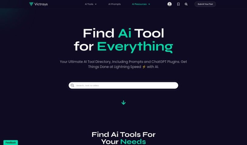 Screenshot of Victrays