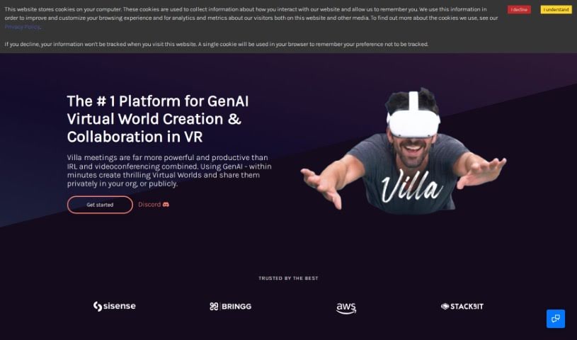 Screenshot of Villa Rocks