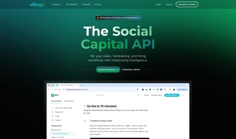 Screenshot of Village