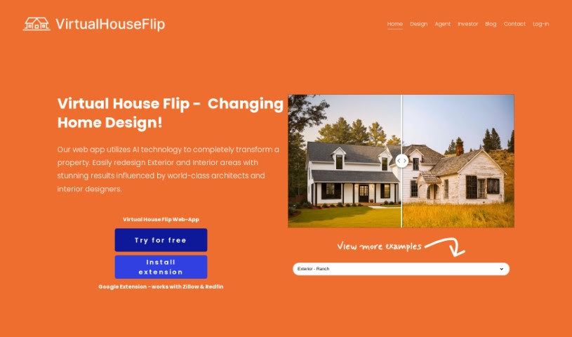 Screenshot of Virtual House Flip