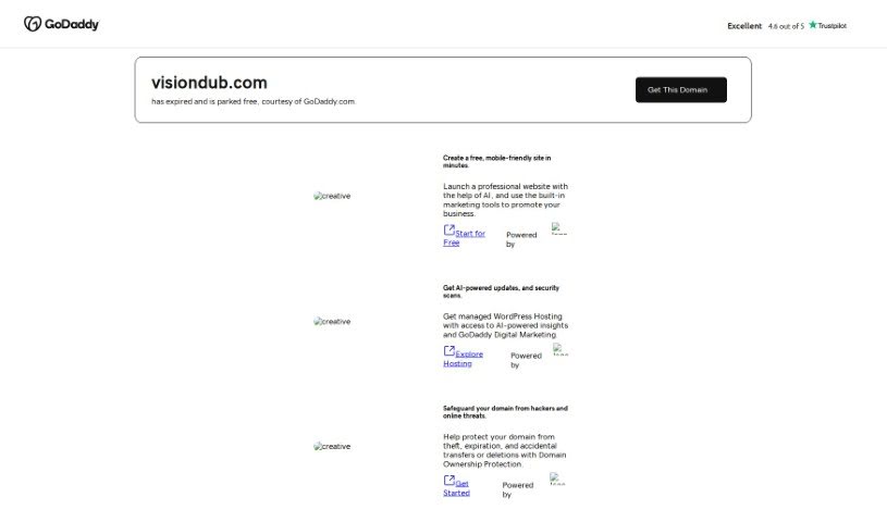 Screenshot of Vision Dub