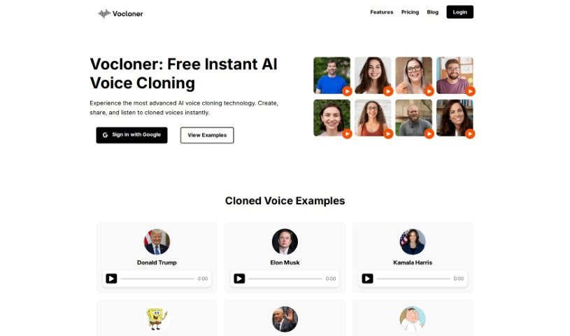 Screenshot of Vocloner