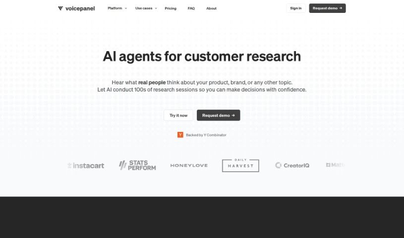 Screenshot of Voicepanel