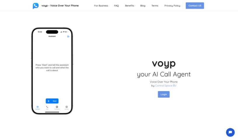 Screenshot of Voyp