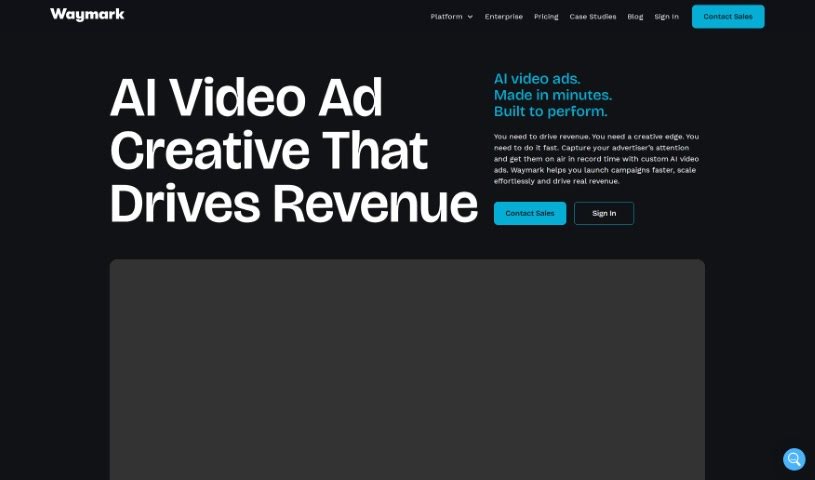 Screenshot of Waymark