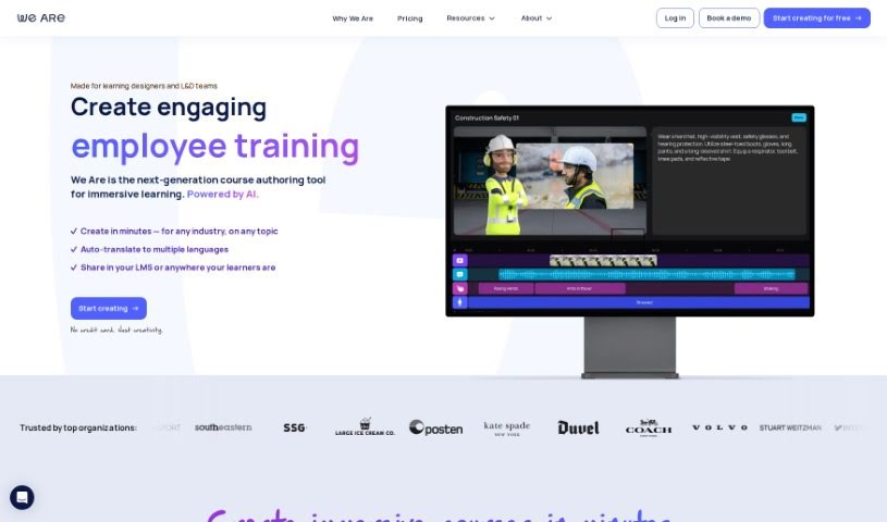 Screenshot of We Are Learning