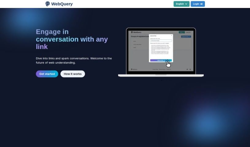 Screenshot of Webquery