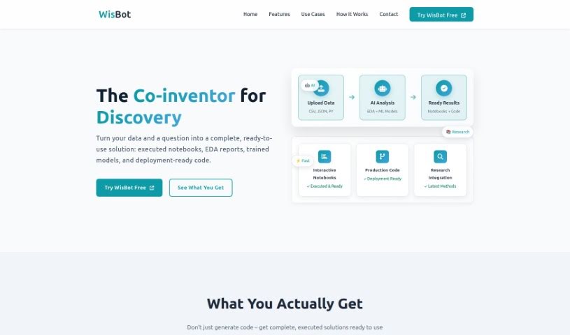 Screenshot of Wisbot