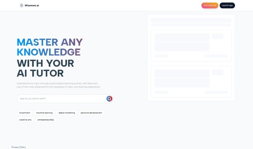 Screenshot of Wisemen