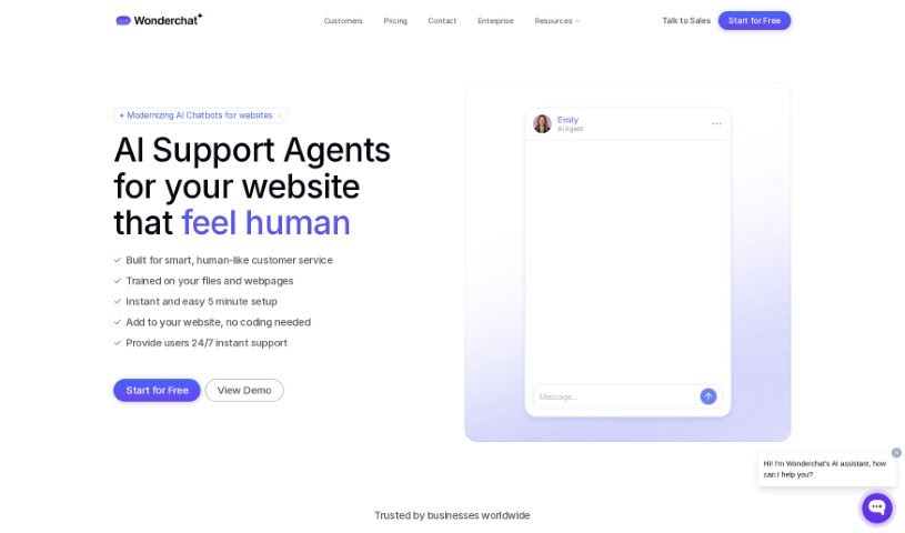Screenshot of Wonderchat