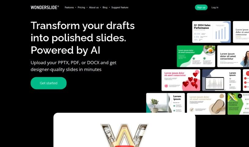 Screenshot of Wonderslide