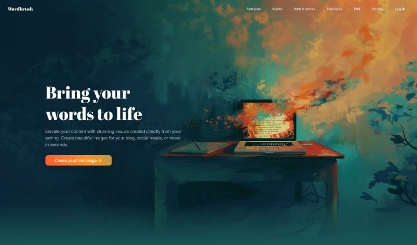 Screenshot of Wordbrush