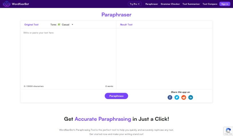 Screenshot of WordfixerBot
