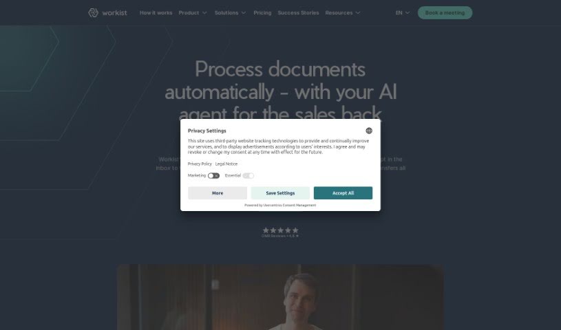 Screenshot of Workist