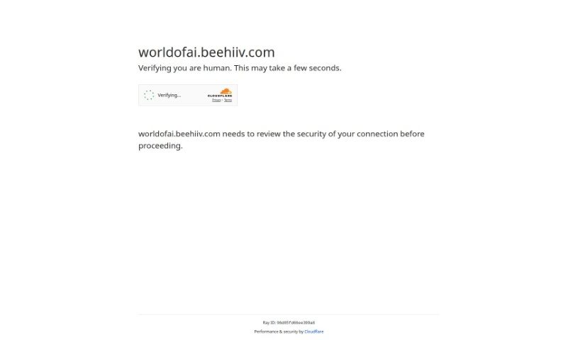 Screenshot of World Of Ai