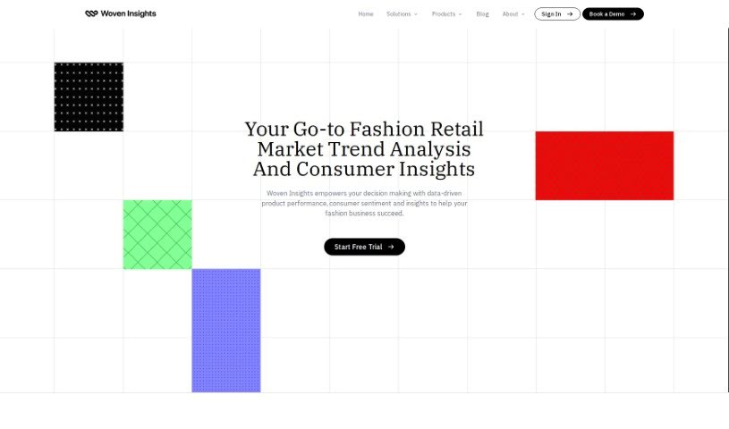 Screenshot of Woven Insights