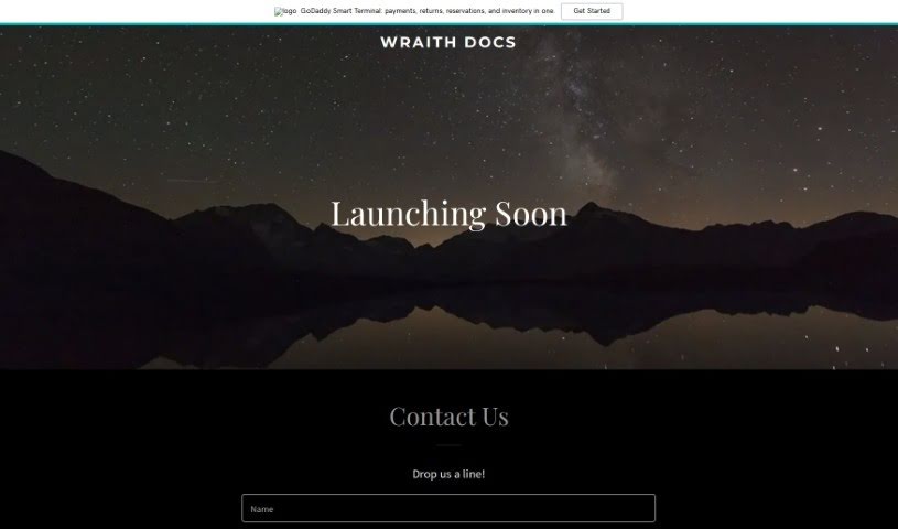 Screenshot of Wraith Docs
