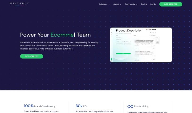 Screenshot of Writerly