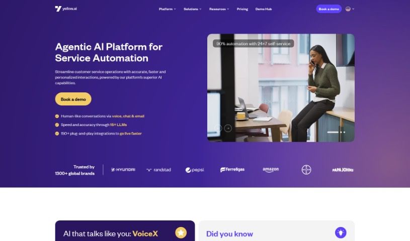 Screenshot of Yellow