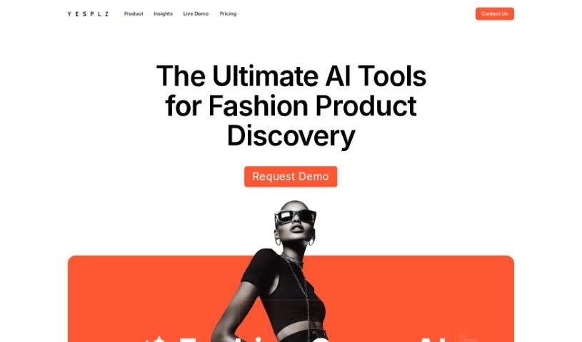 Screenshot of YesPlz