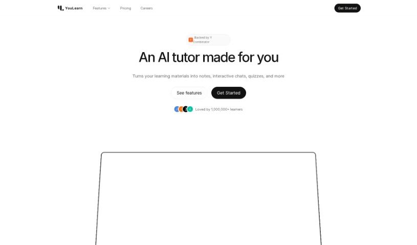 Screenshot of Youlearn AI