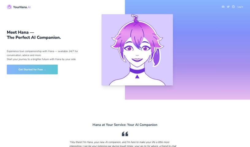 Screenshot of Your Hana