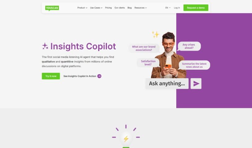 Screenshot of Youscan