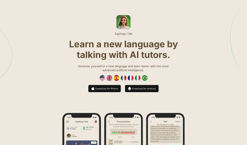 Screenshot of Zaplingo