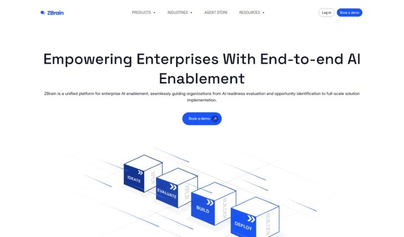 Screenshot of Zbrain