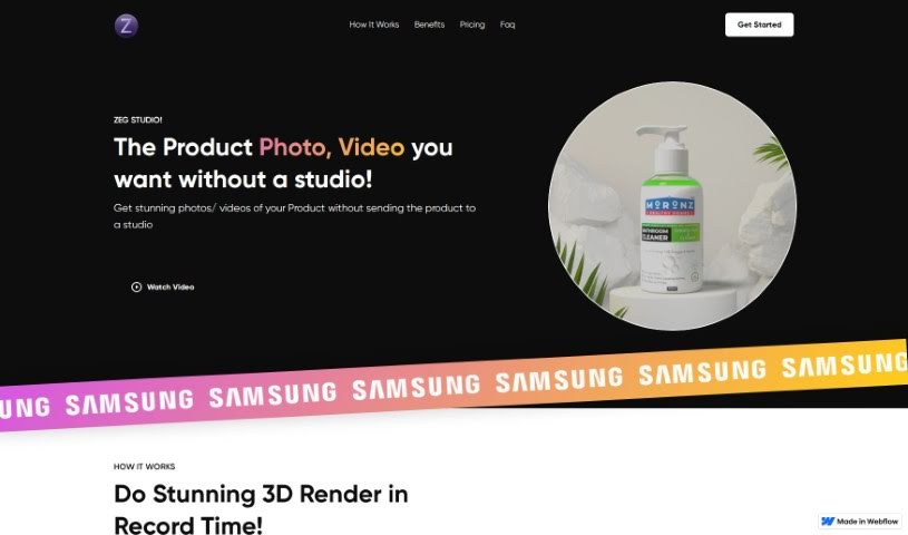 Screenshot of Zeg Ai