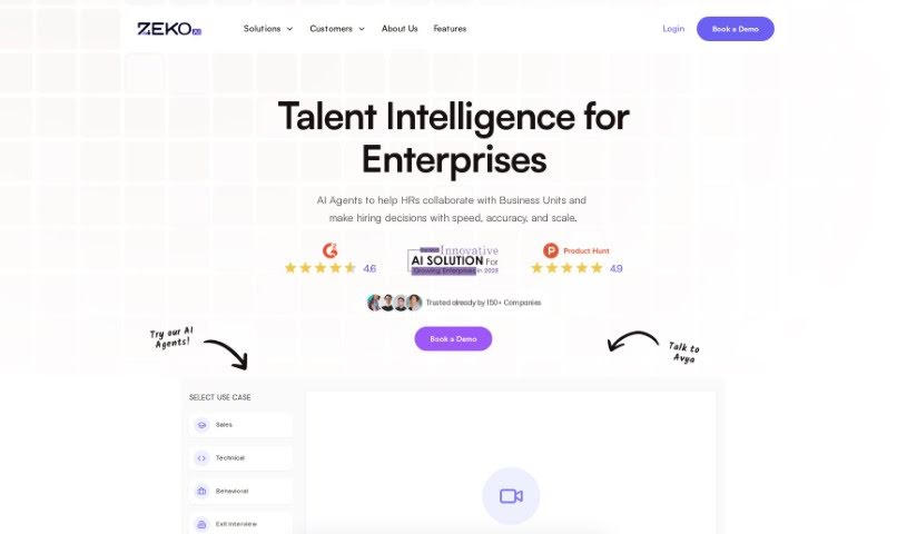 Screenshot of Zeko AI