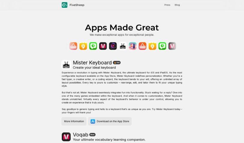 Screenshot of Zendiary