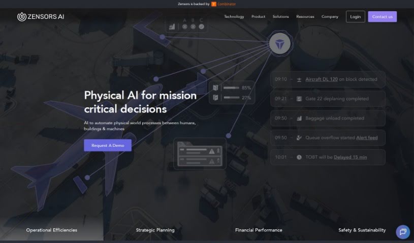 Screenshot of Zensors