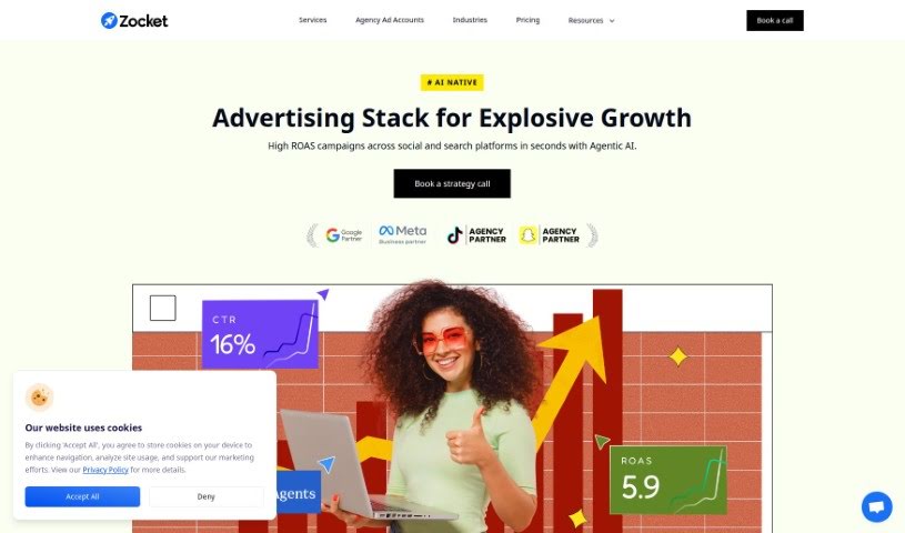 Screenshot of Zocket